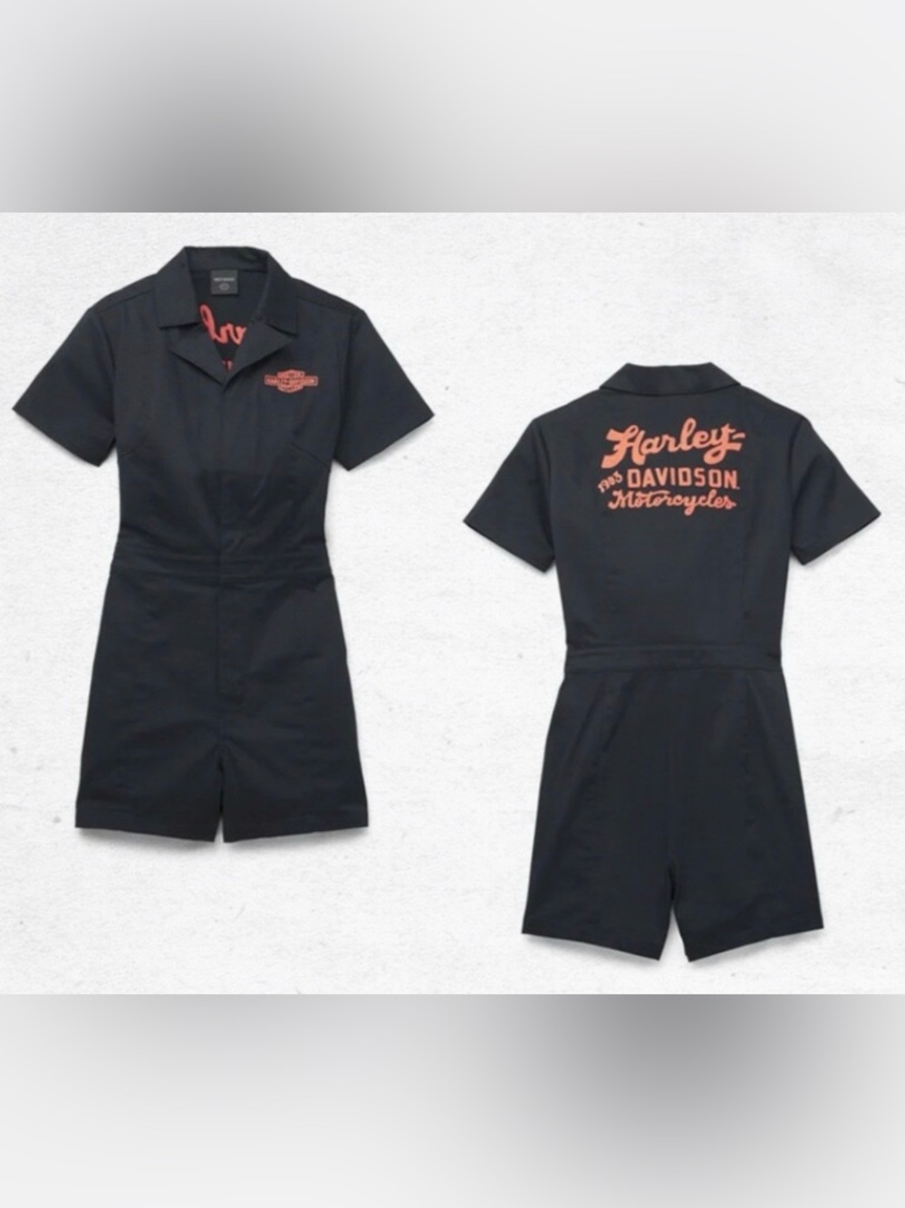 Harley-Davidson Women's Flag Girl Jumpsuit size 2x